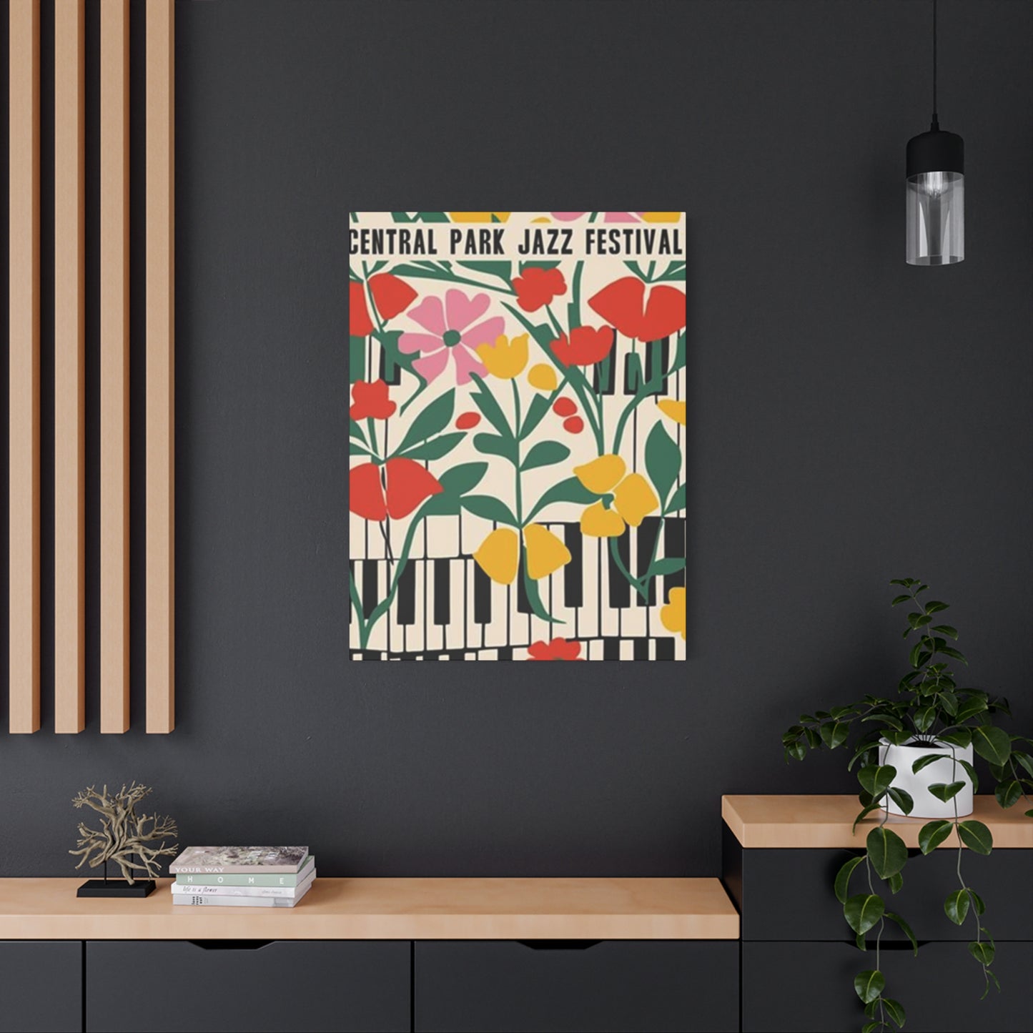Central Park Jazz Festival Wall Art & Canvas Prints