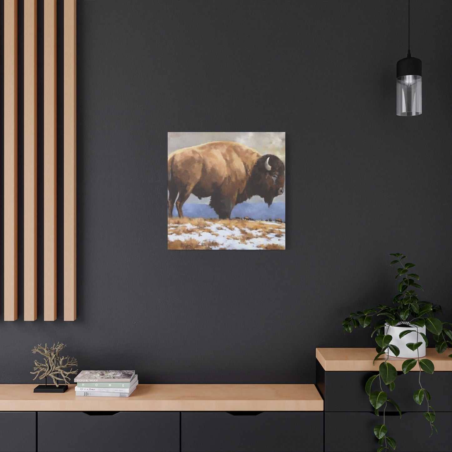 Old Bison Wall Art & Canvas Prints