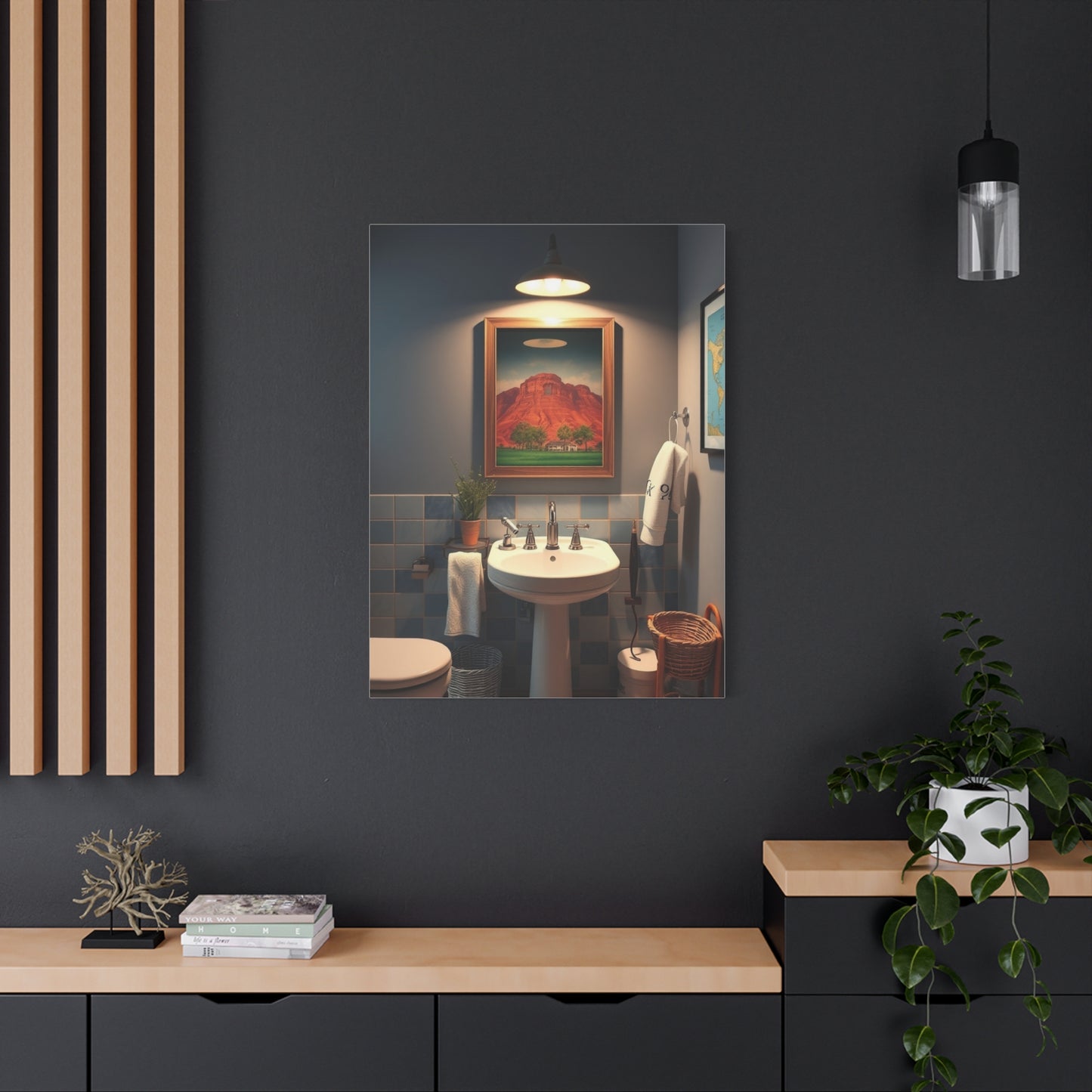 Kid’s Bathroom Art Canvas Art 1 Wall Art & Canvas Print