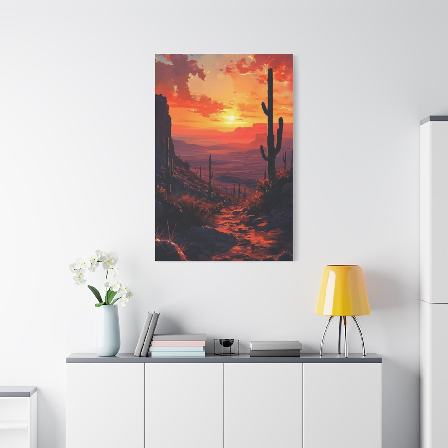 Arizona Desert Sky Sunset Wall Art & Canvas Prints