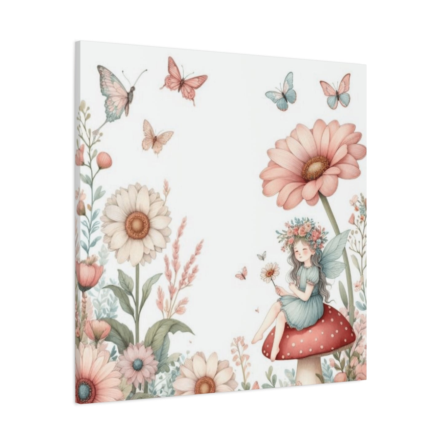Flower Fairy Wall Art & Canvas Prints
