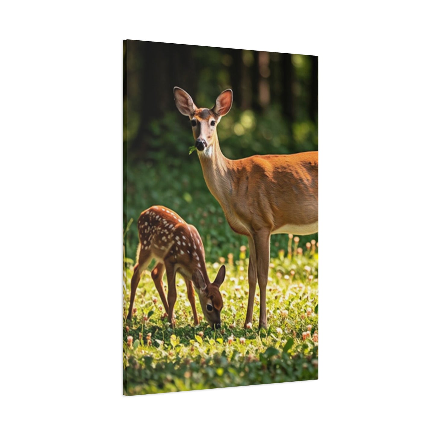 Deer Family Wall Art & Canvas Prints