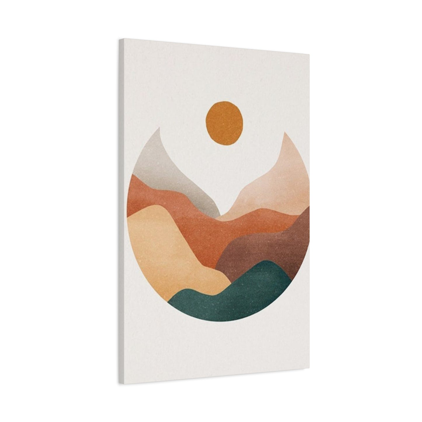 Abstract Circle Shape Pattern Wall Art & Canvas Prints