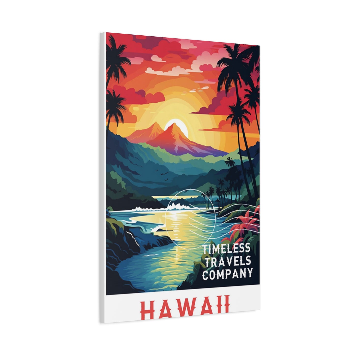 Hawaii Sunset Poster Wall Art & Canvas Prints