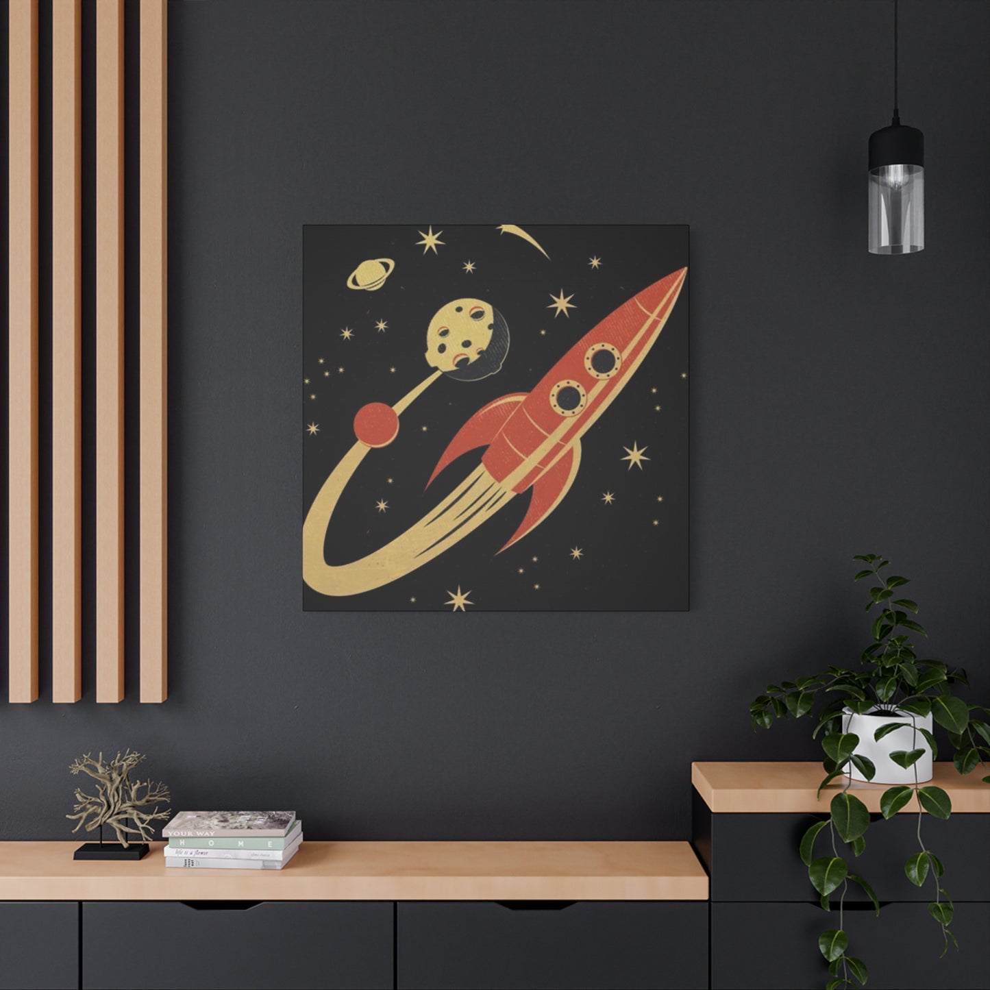 Rocket Poster Wall Art & Canvas Prints
