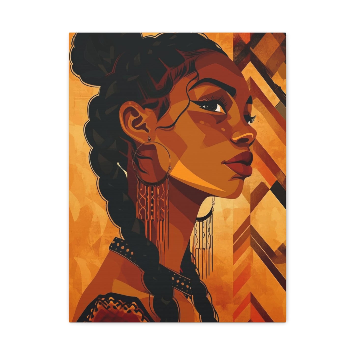 African Woman Wall Art & Canvas Prints