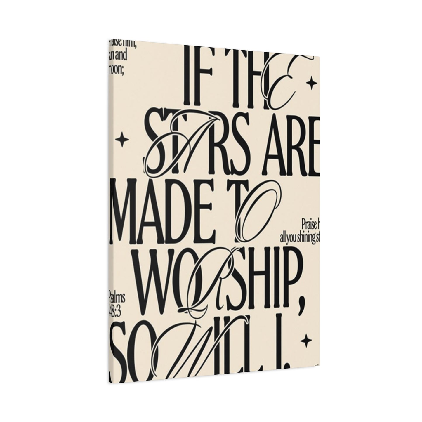 Stars Quotes And Saying Poster Wall Art & Canvas Prints
