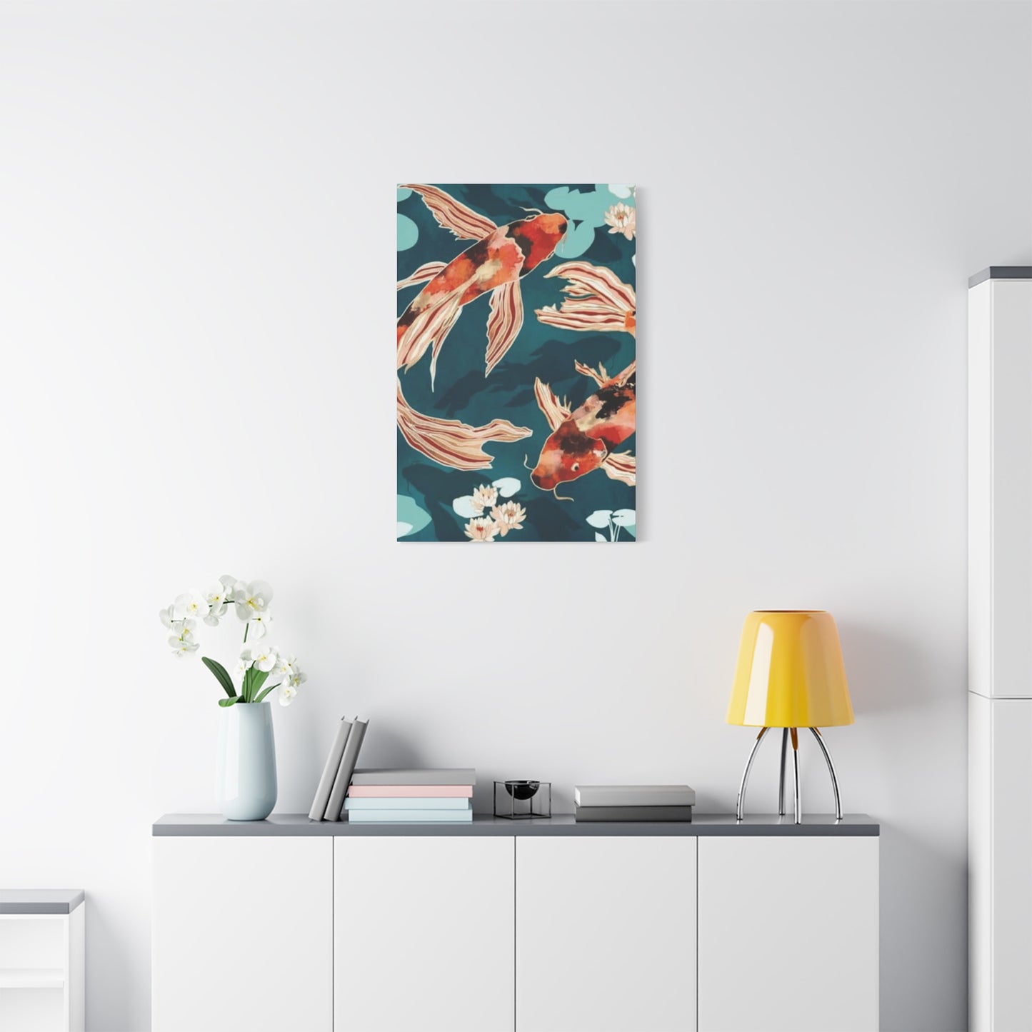 Koi Fish Painting Wall Art & Canvas Prints