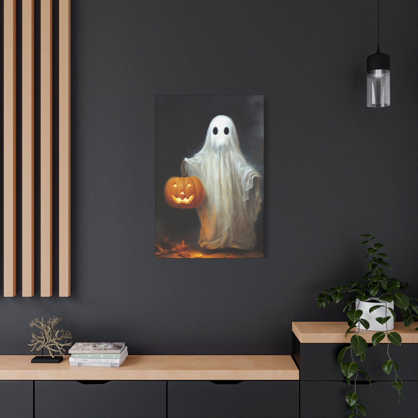 Halloween Painting Wall Art & Canvas Prints