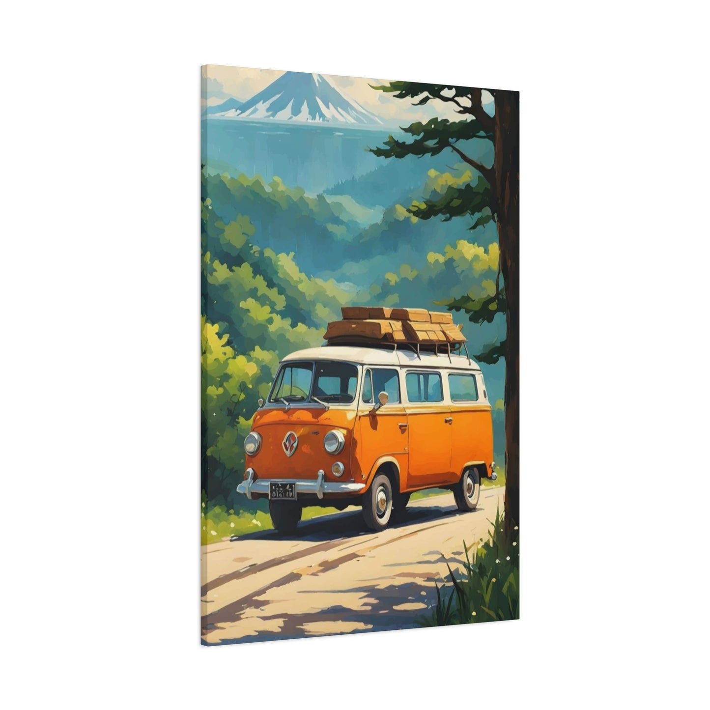 Van In Streets Wall Art & Canvas Prints