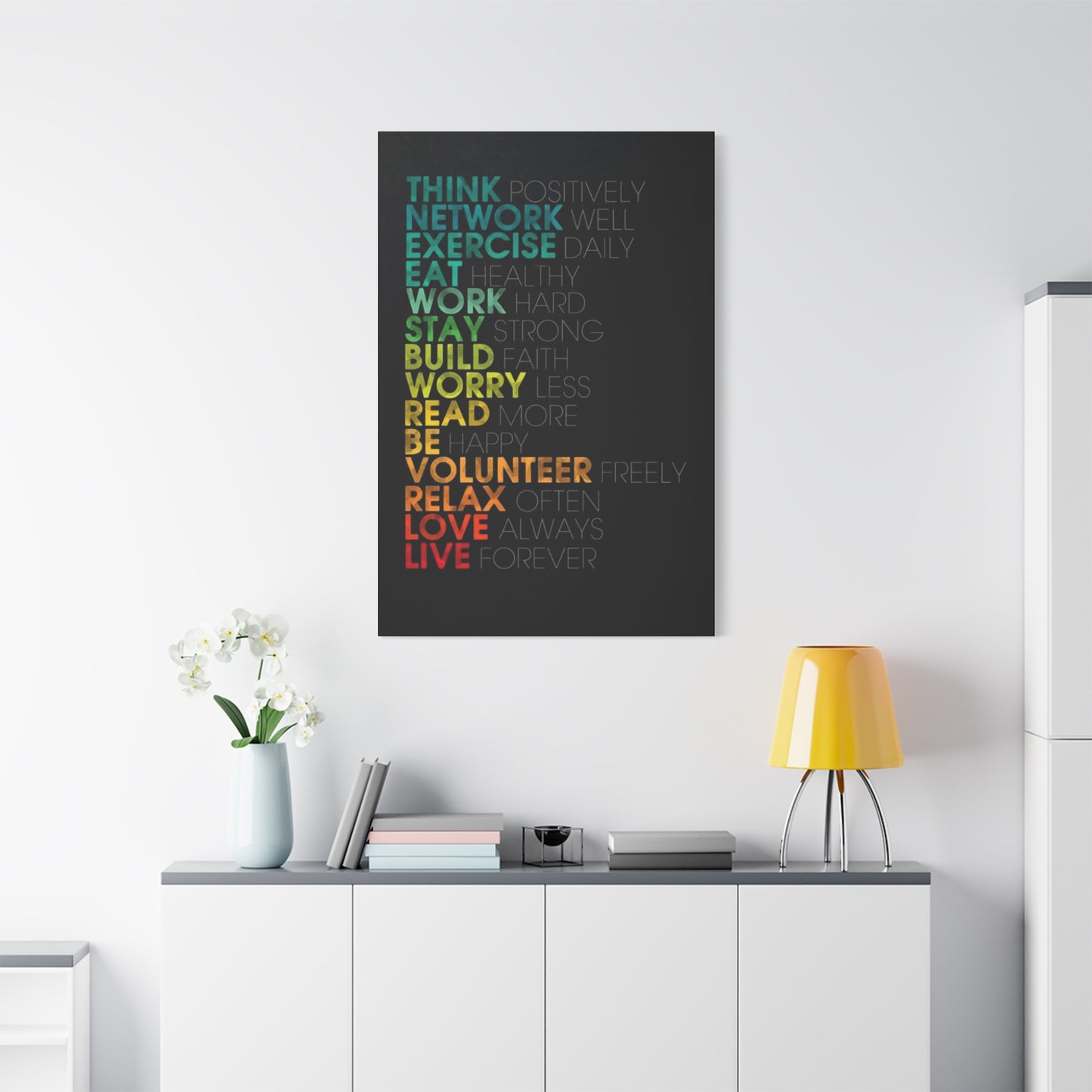 Think Network Exercise Wall Art & Canvas Prints