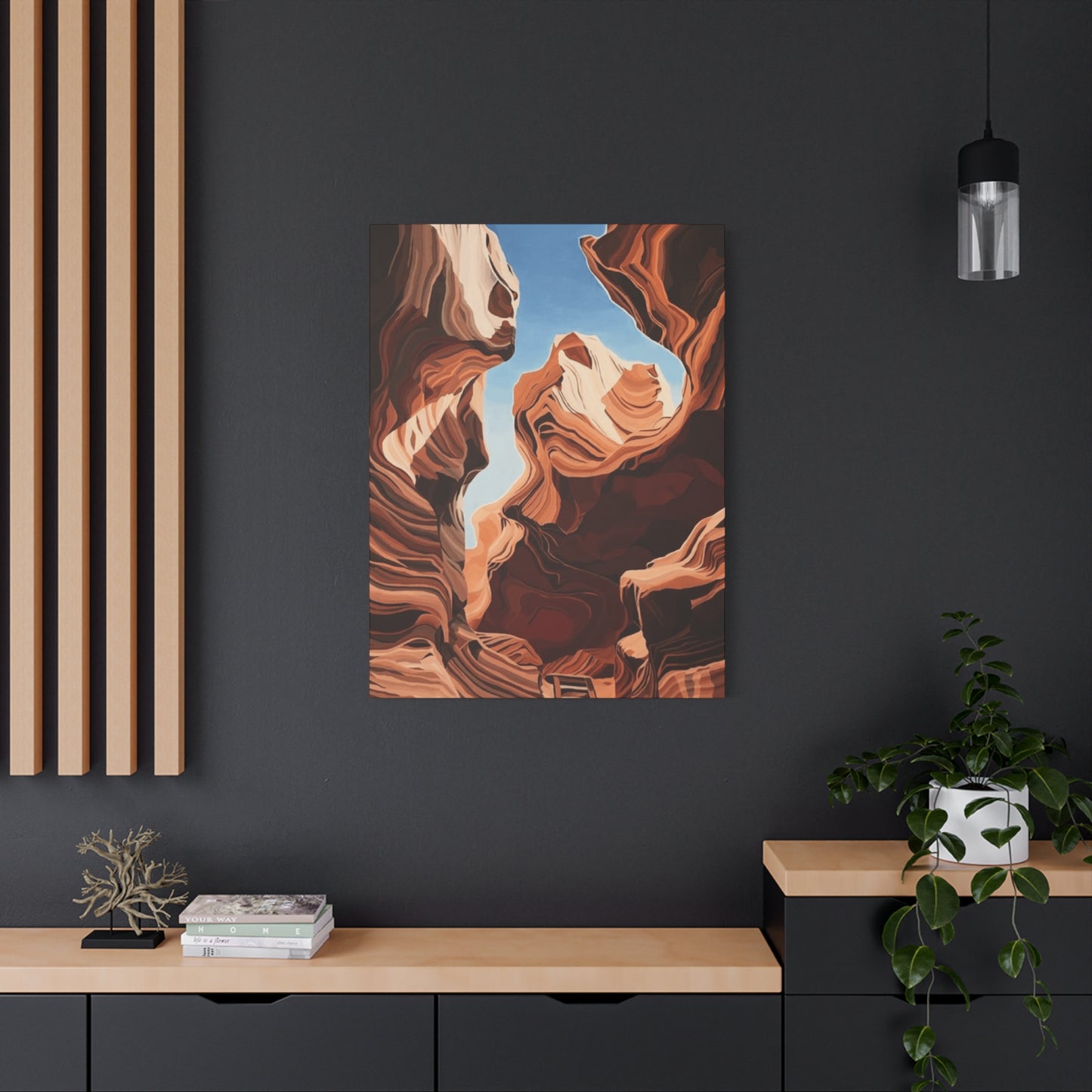 Arizona Canyon Painting Wall Art & Canvas Prints