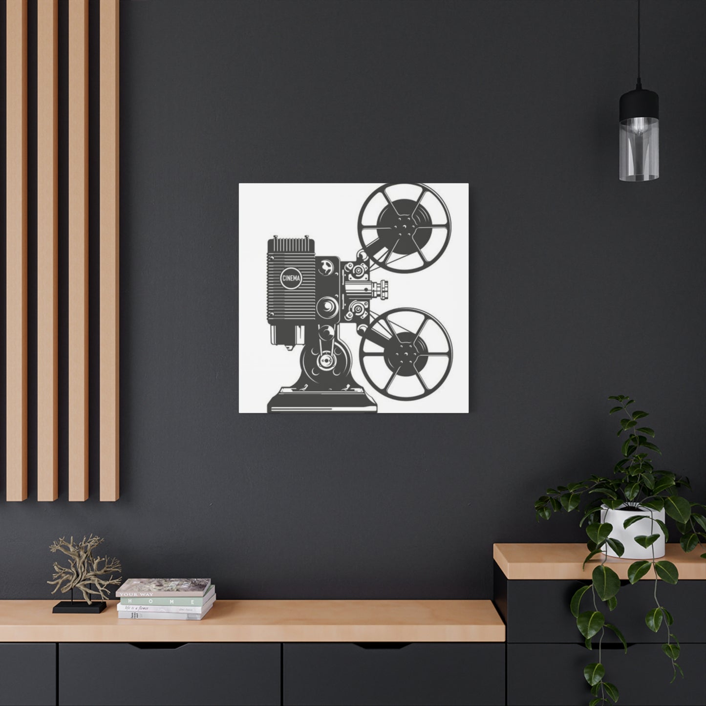 Old Cinema Camera Wall Art & Canvas Prints