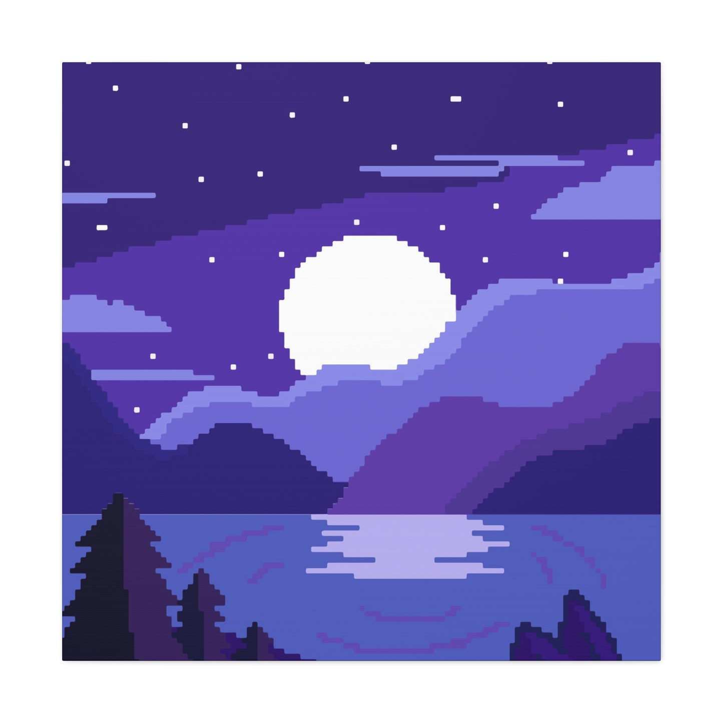 Pixel Wall Art & Canvas Prints