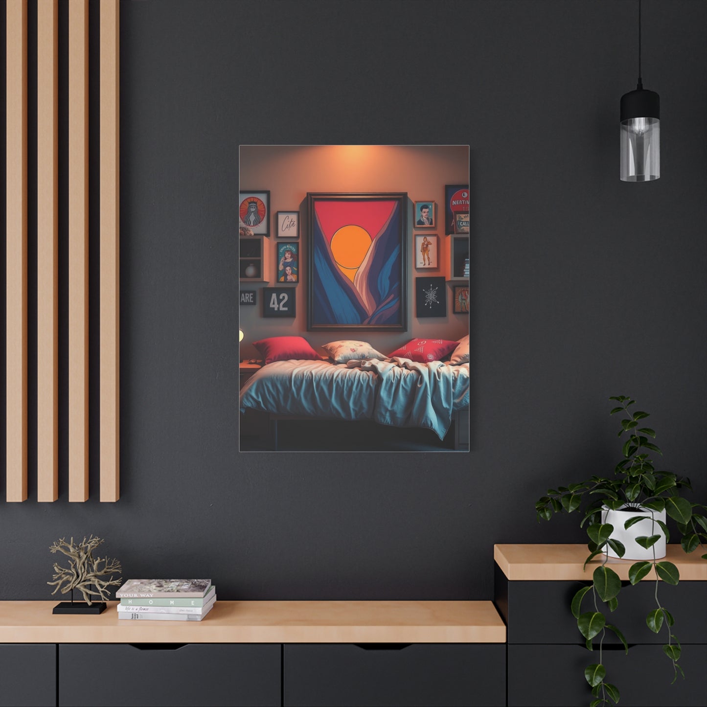 Dorm Room Art Canvas Art 4 Wall Art & Canvas Print