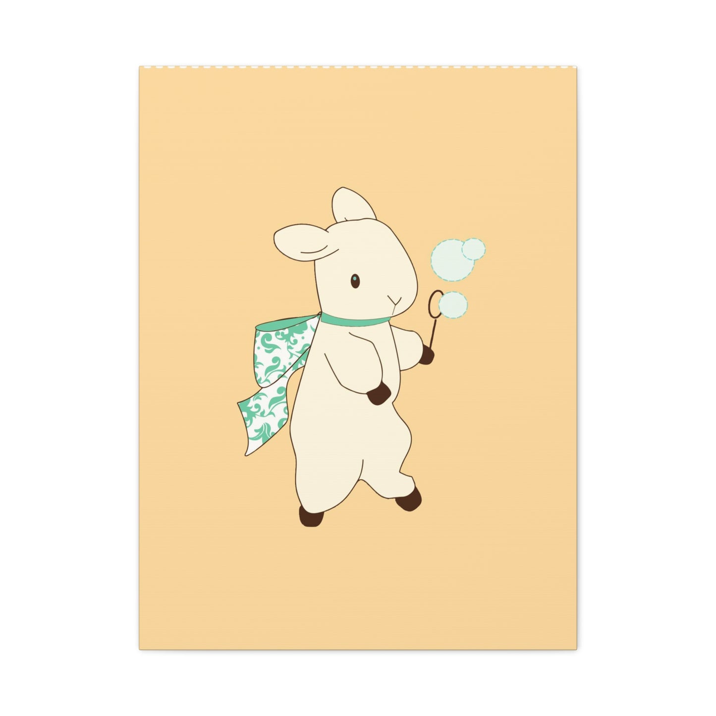 Yellow Bunny Wall Art & Canvas Prints