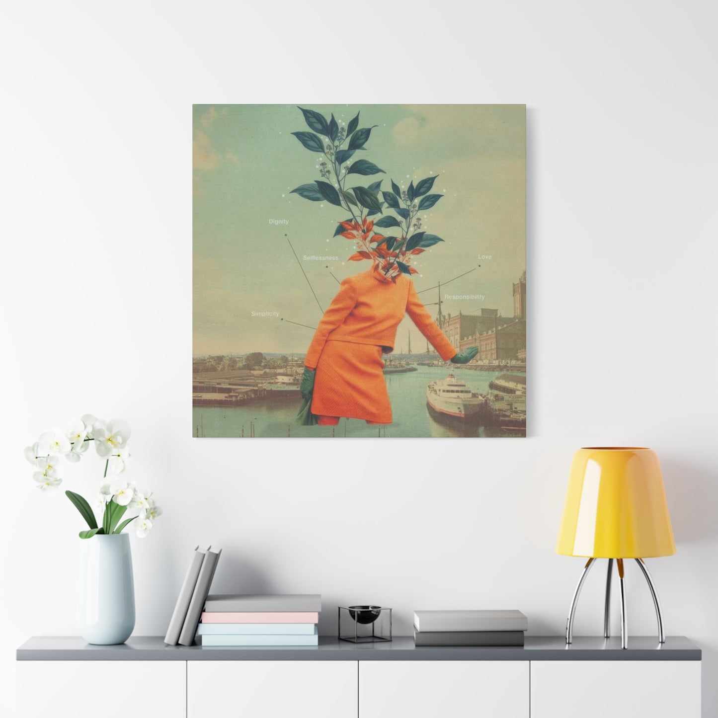 Frank Moth Love And Dignity Wall Art & Canvas Prints