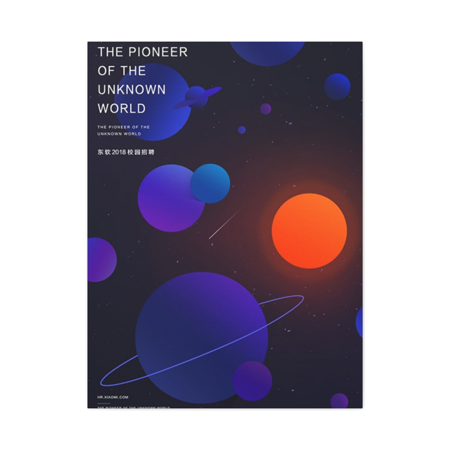 Pioneer Of The Unknown World Wall Art & Canvas Prints