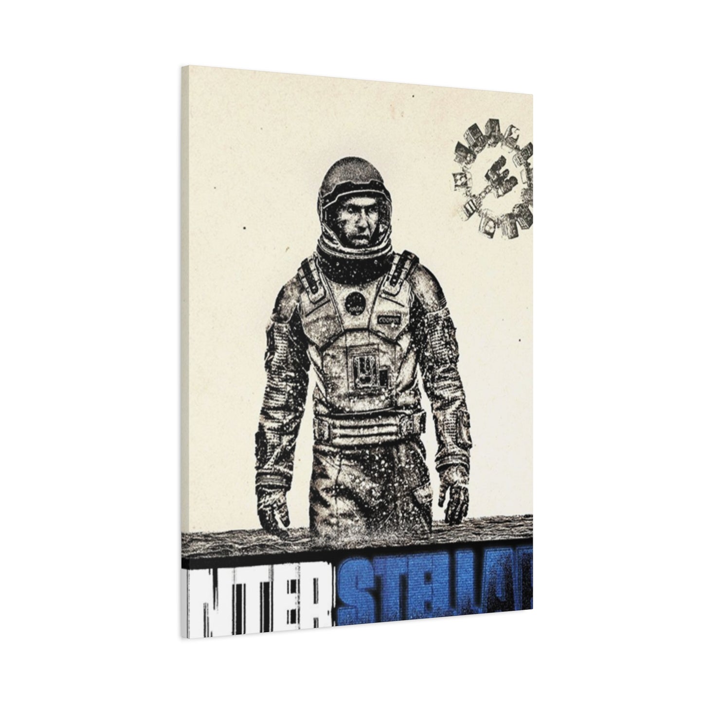 Interstellar Movie Poster Wall Art & Canvas Prints