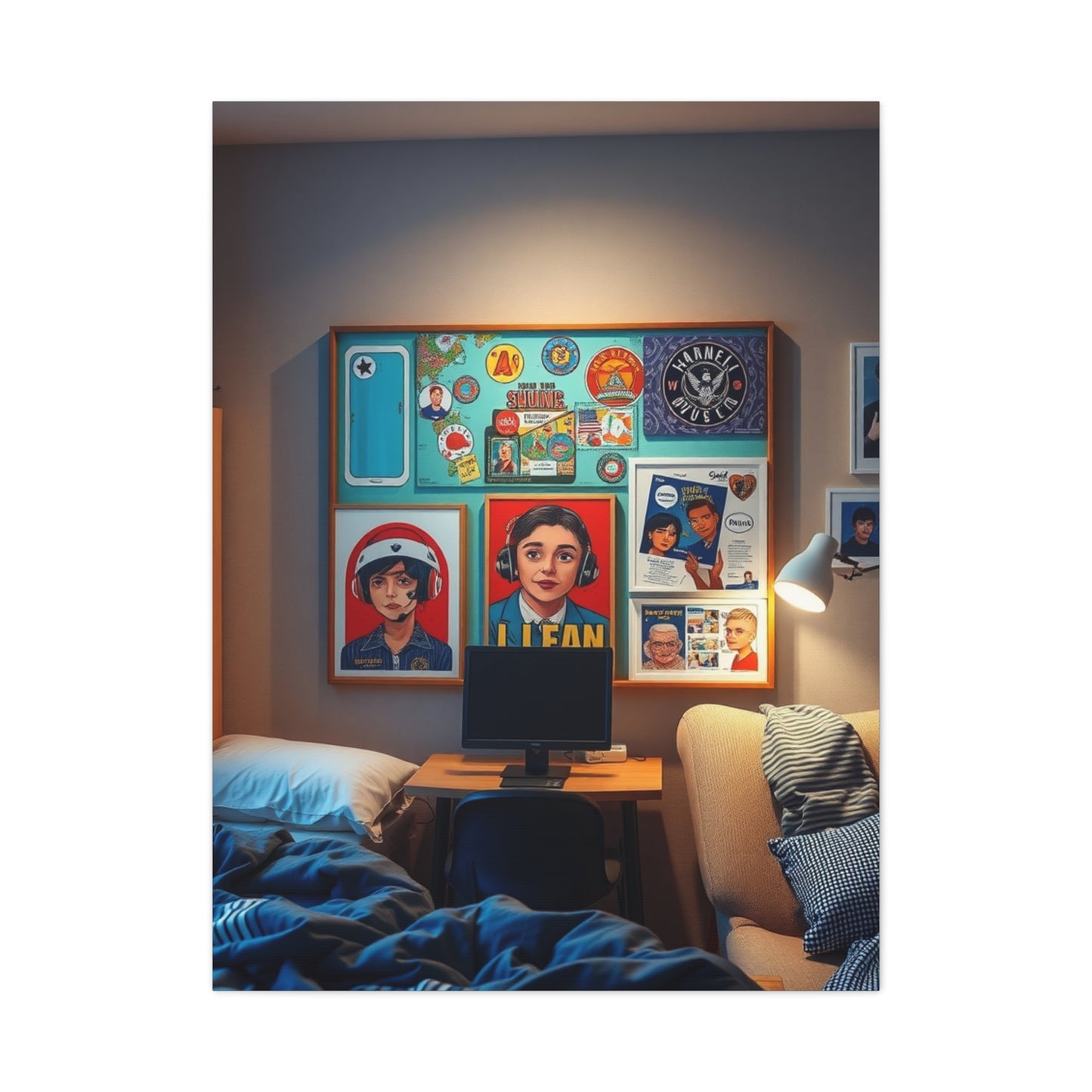 Dorm Room Art Canvas Art 2 Wall Art & Canvas Print