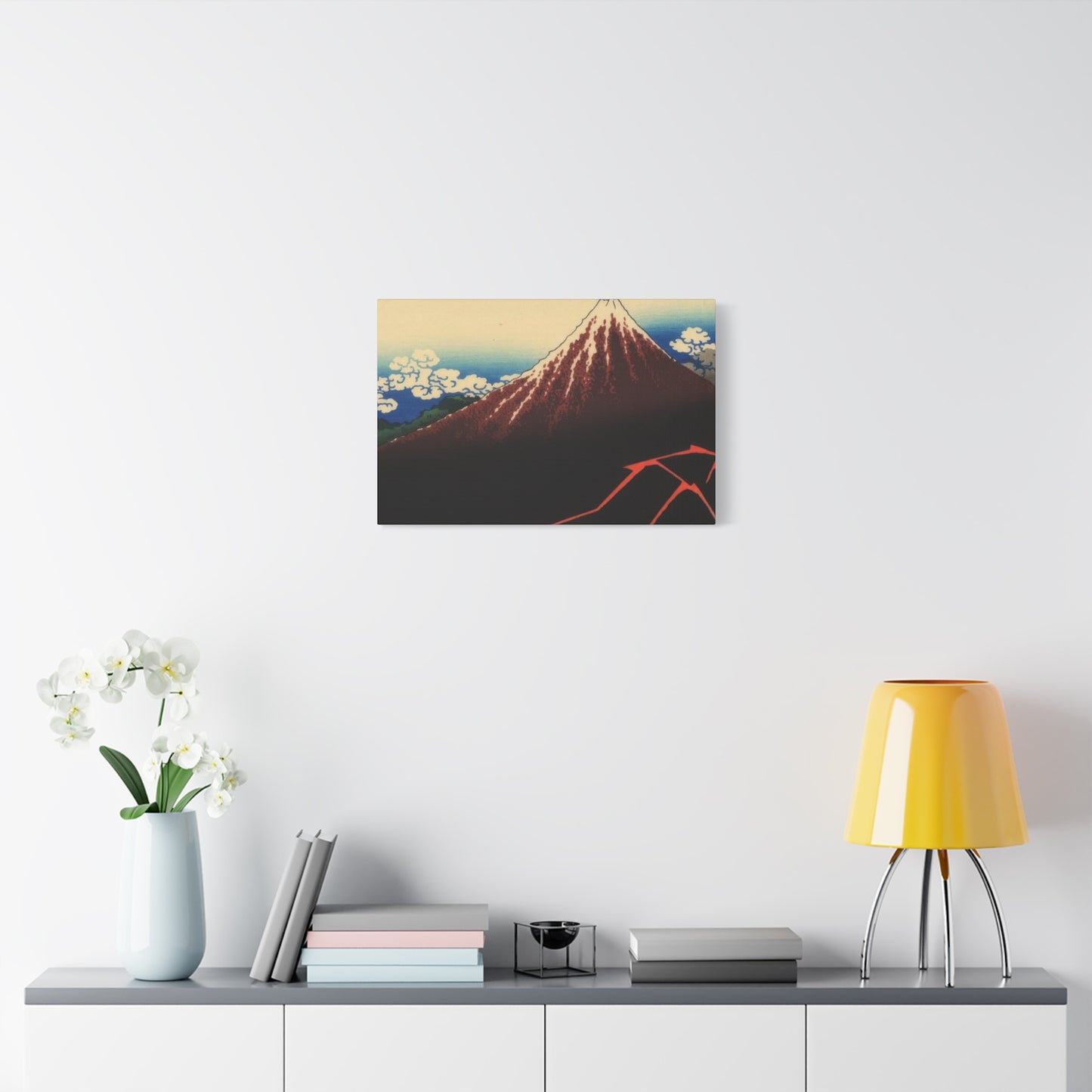 Katsushika Hokusai Shower Below The Summit Wall Art & Canvas Prints