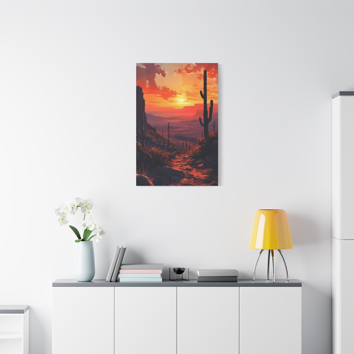 Arizona Desert Sky Sunset Wall Art & Canvas Prints