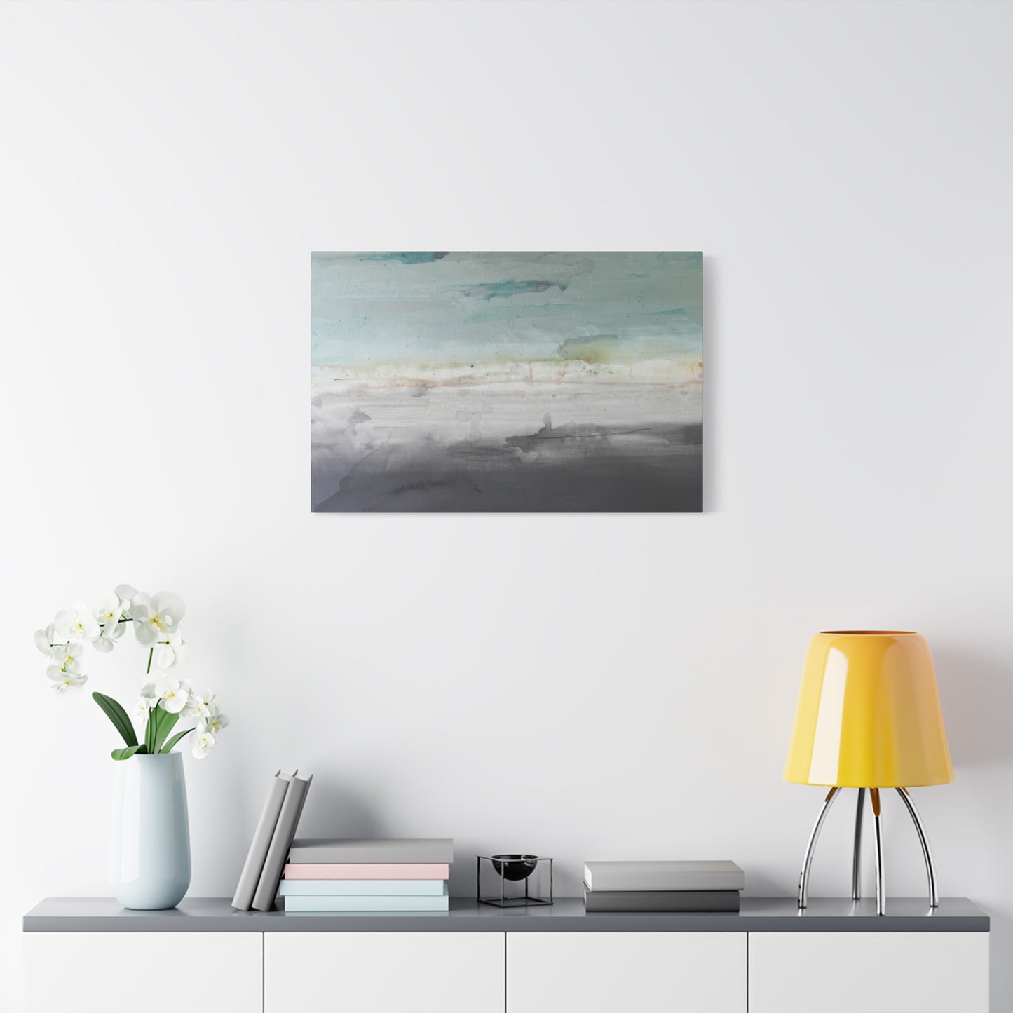 Kent Youngstrom Grays Blues And Some Yellows Wall Art & Canvas Prints