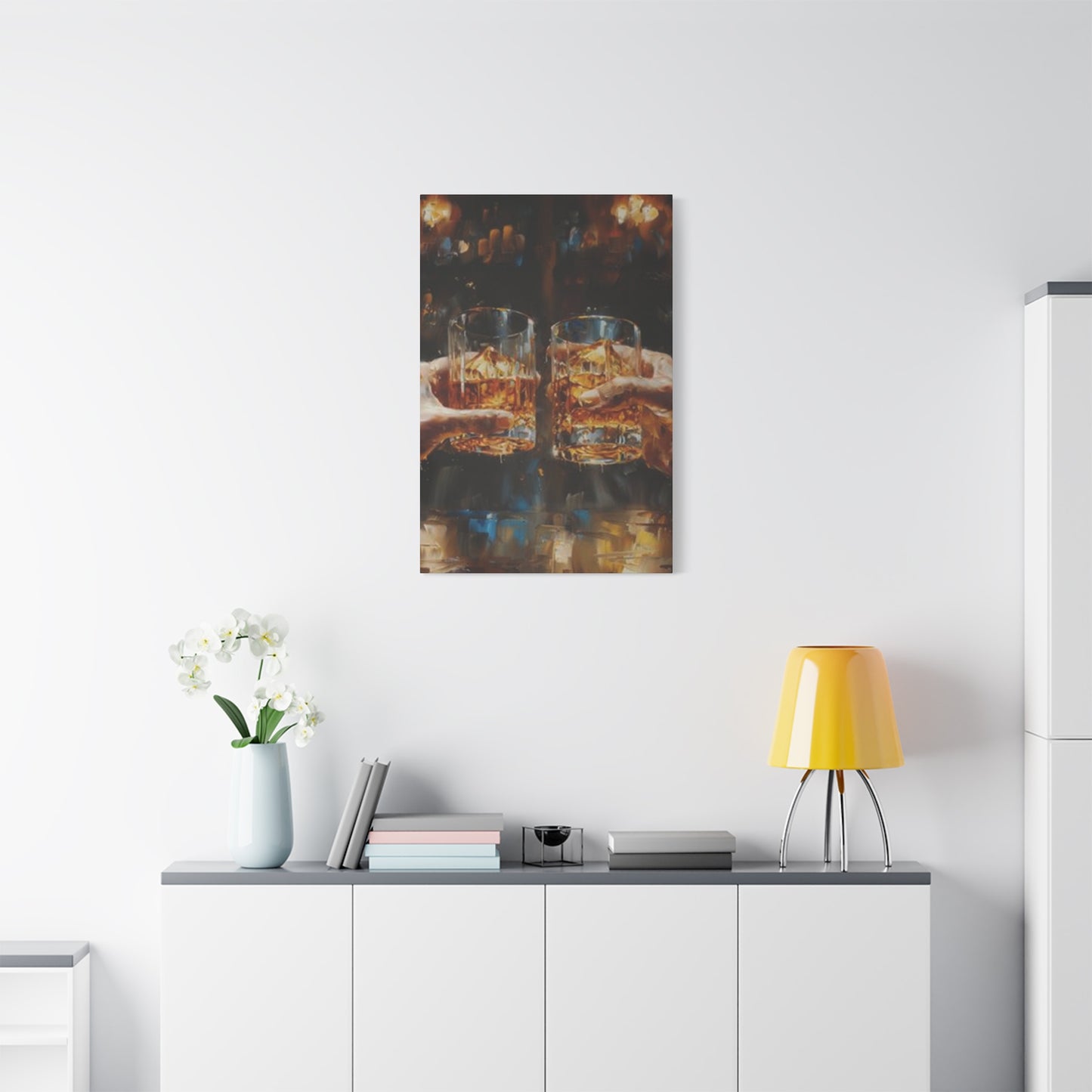 Whiskey Cheers Wall Art & Canvas Prints