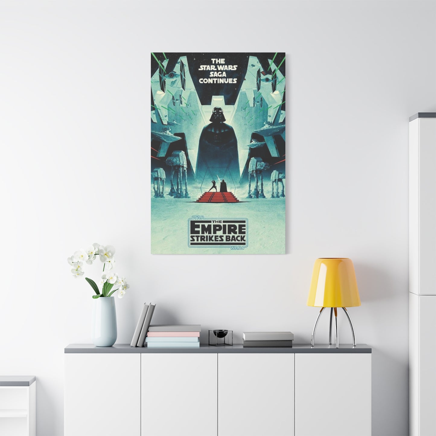 Star Wars Saga Continues Wall Art & Canvas Prints