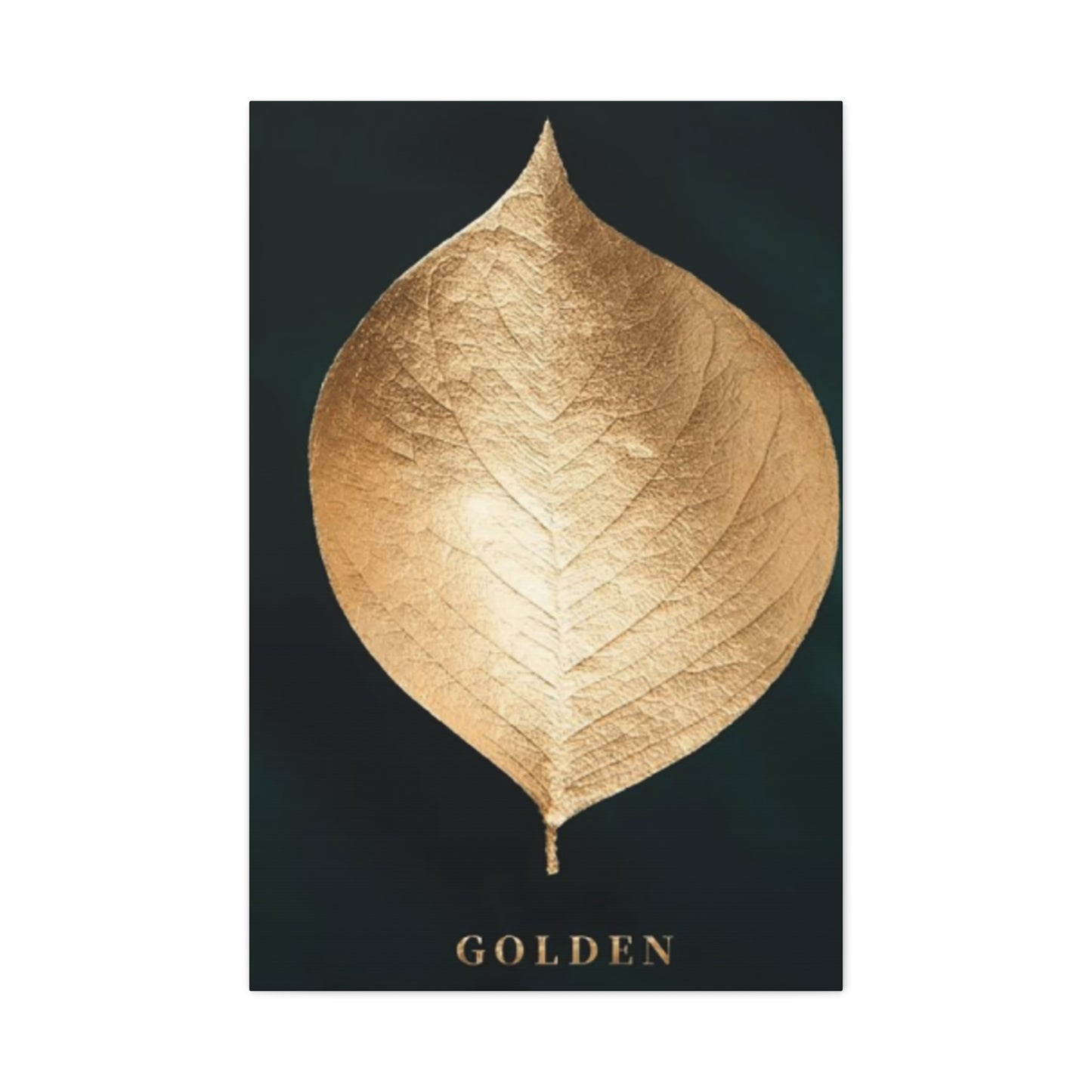 Golden Leaf Wall Art & Canvas Prints