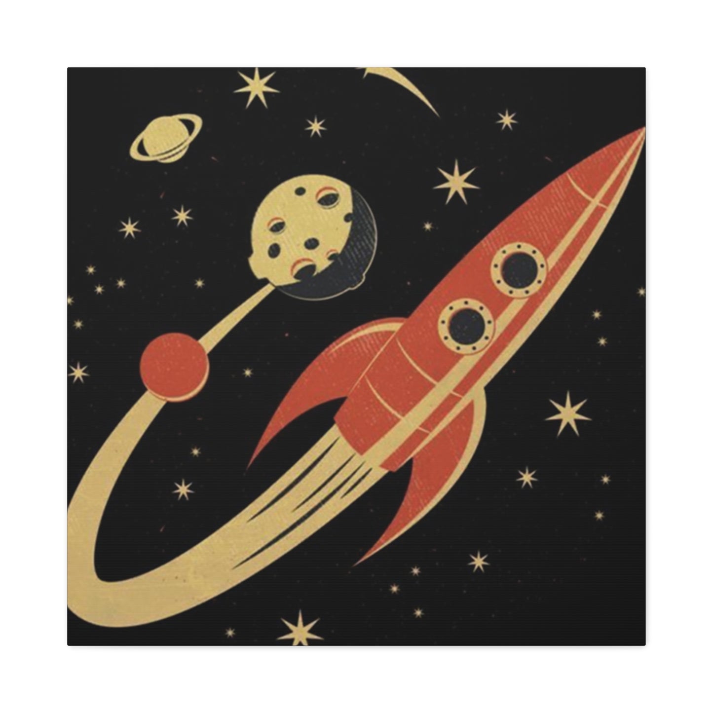 Rocket Poster Wall Art & Canvas Prints
