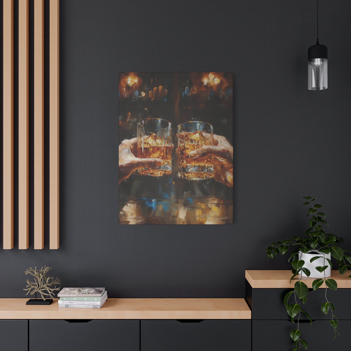 Whiskey Cheers Wall Art & Canvas Prints