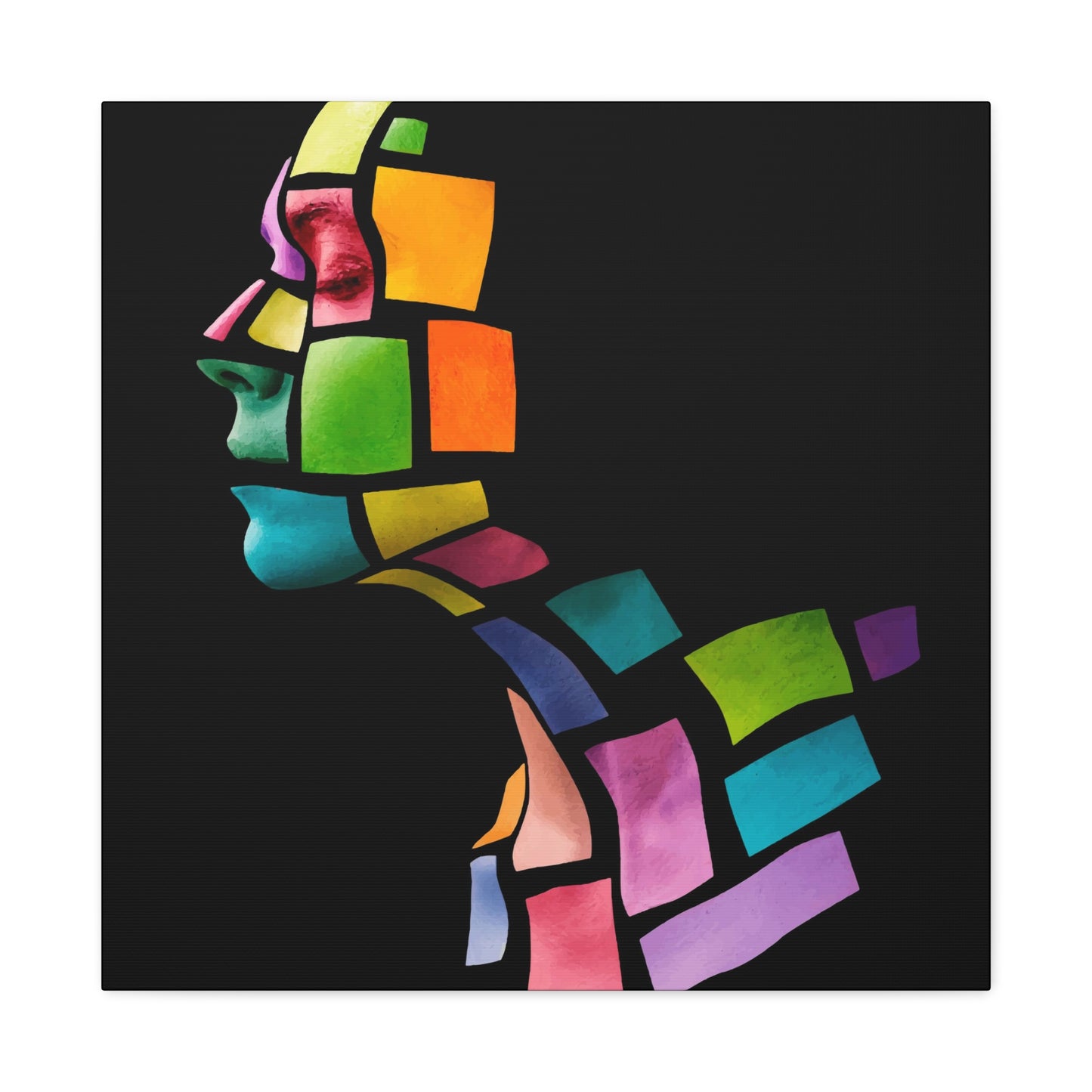 Color Block Wall Art & Canvas Prints