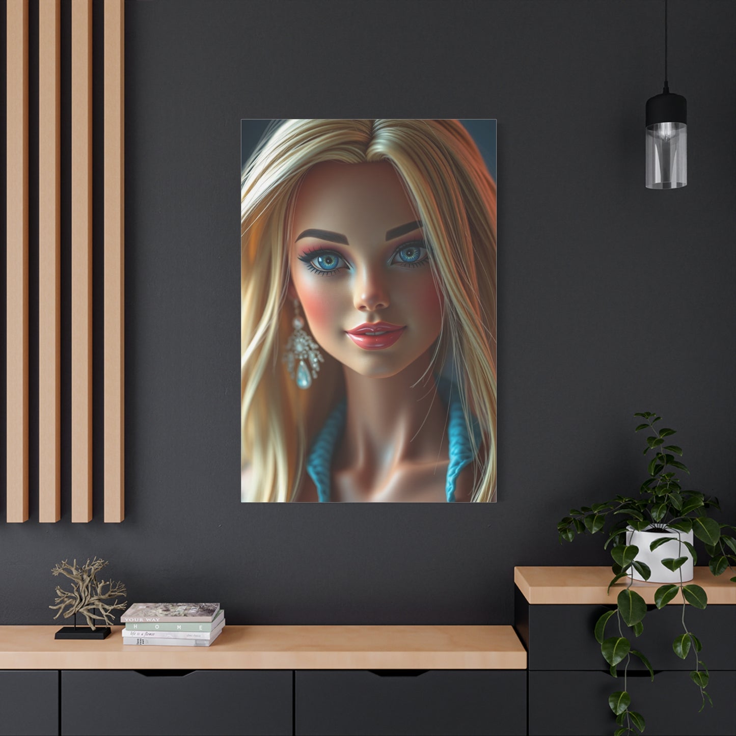 Barbiecore Art Canvas Art 4 Wall Art & Canvas Print