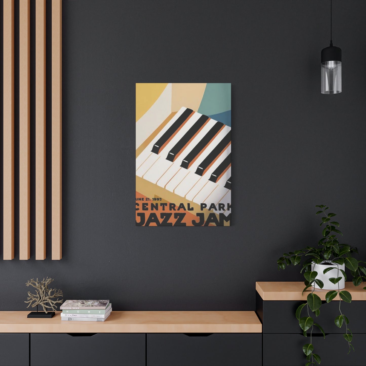 Central Park Jazz Jam Wall Art & Canvas Prints