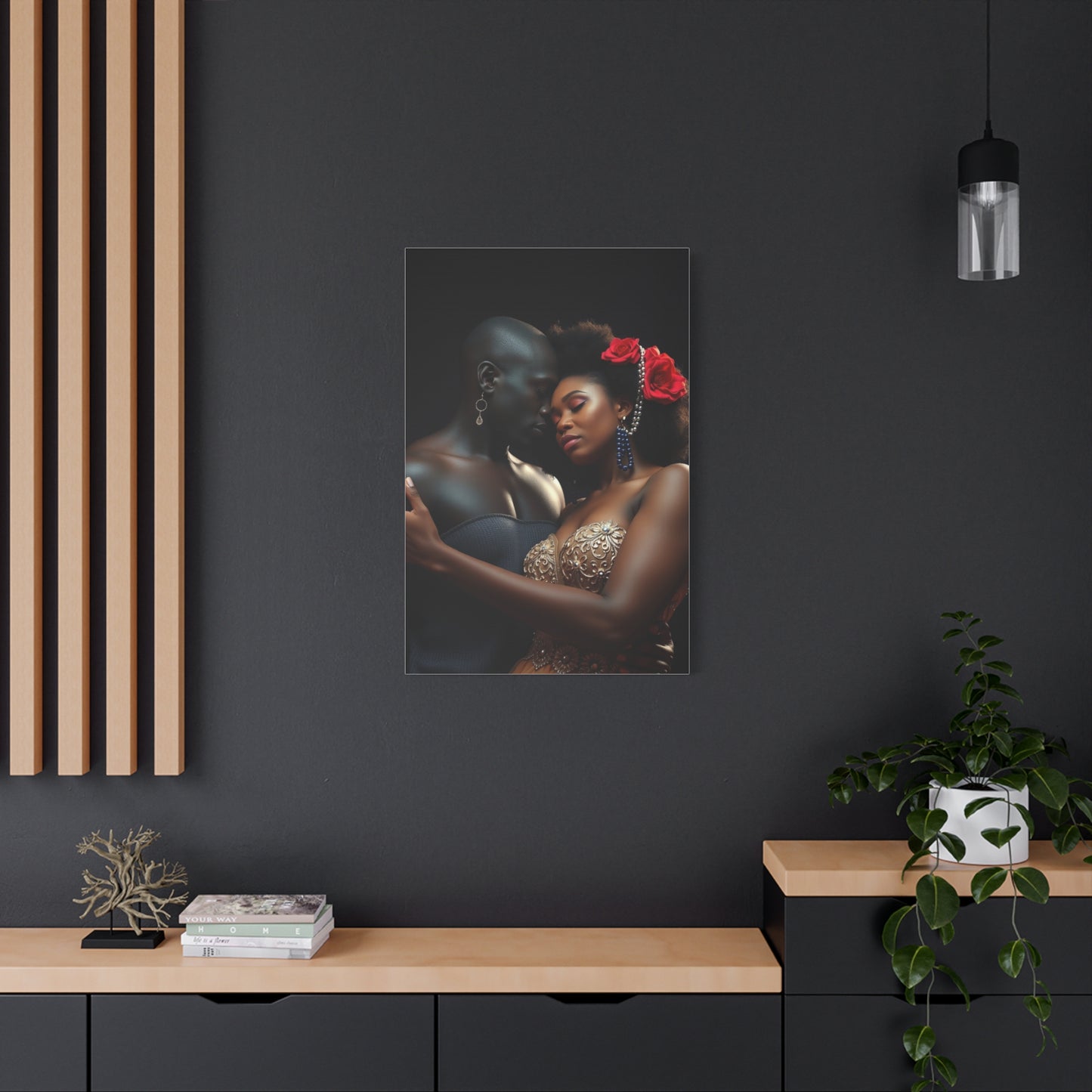 Black Love Art Supreme Canvas Wall Art & Canvas Print