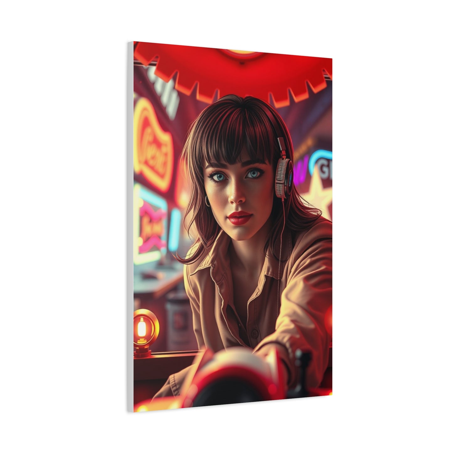 Vision 70’s Nostalgia Art Art Wall Art & Canvas Print