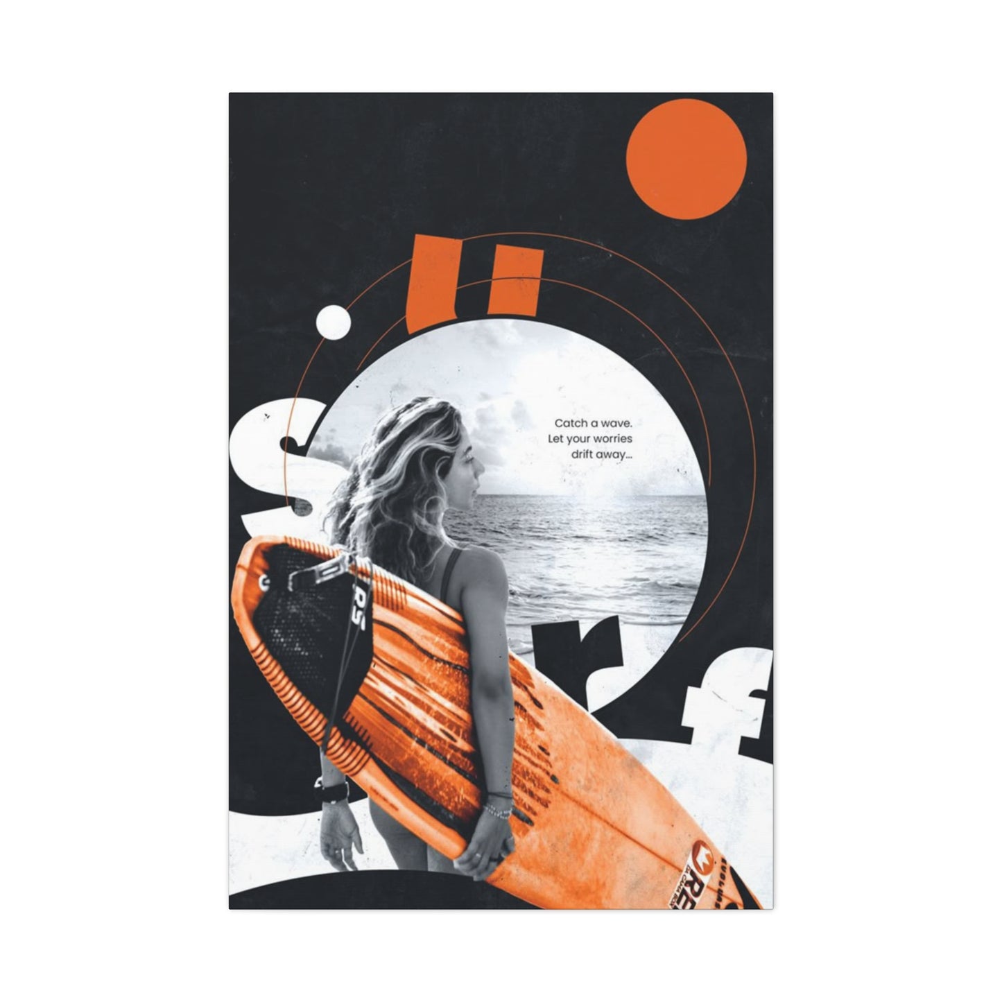 Professional Surfing Poster Wall Art & Canvas Prints