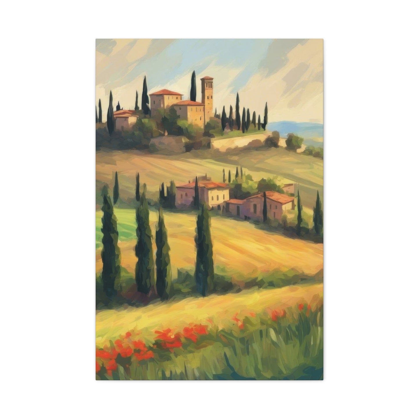 Italian Countryside Painting Wall Art & Canvas Prints