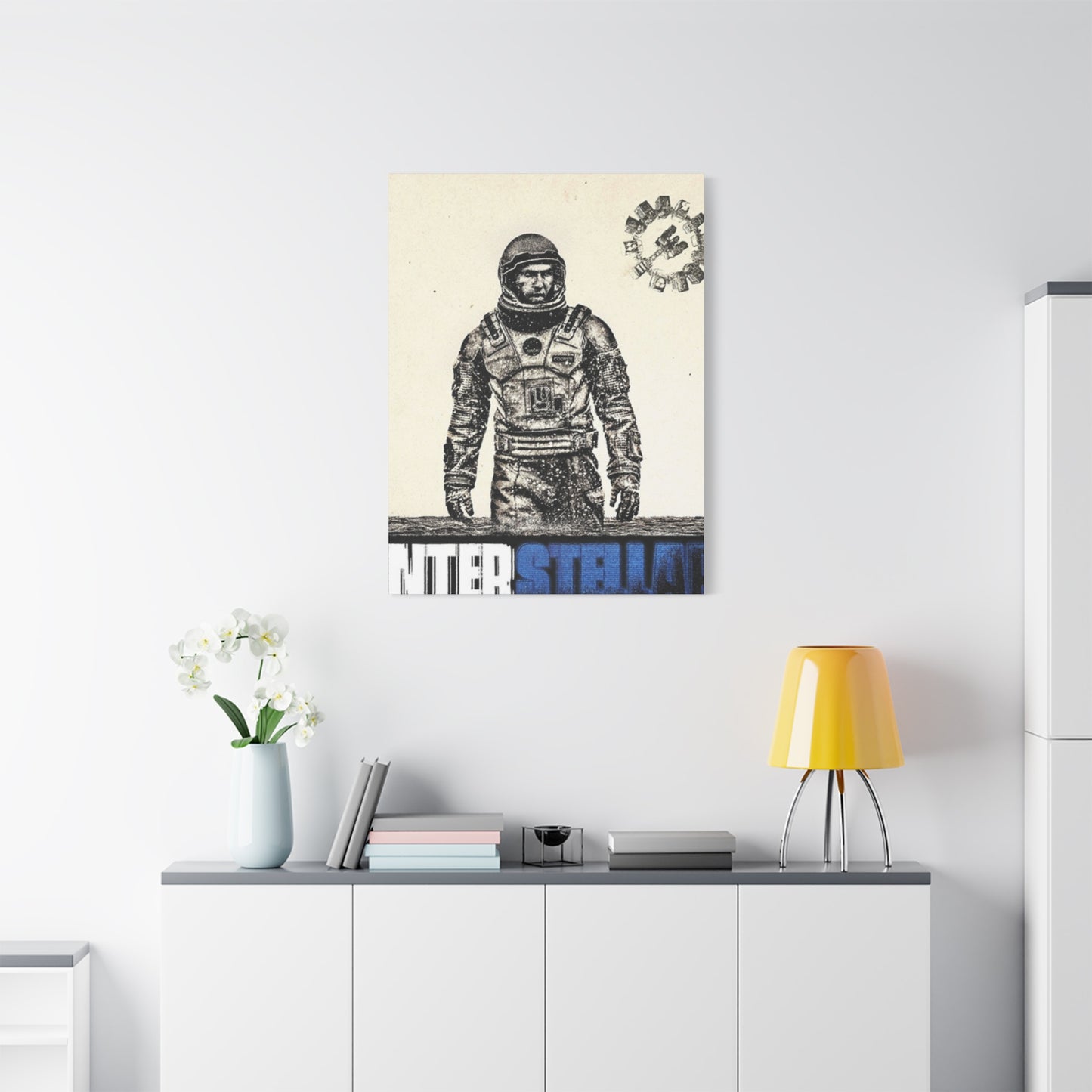 Interstellar Movie Poster Wall Art & Canvas Prints