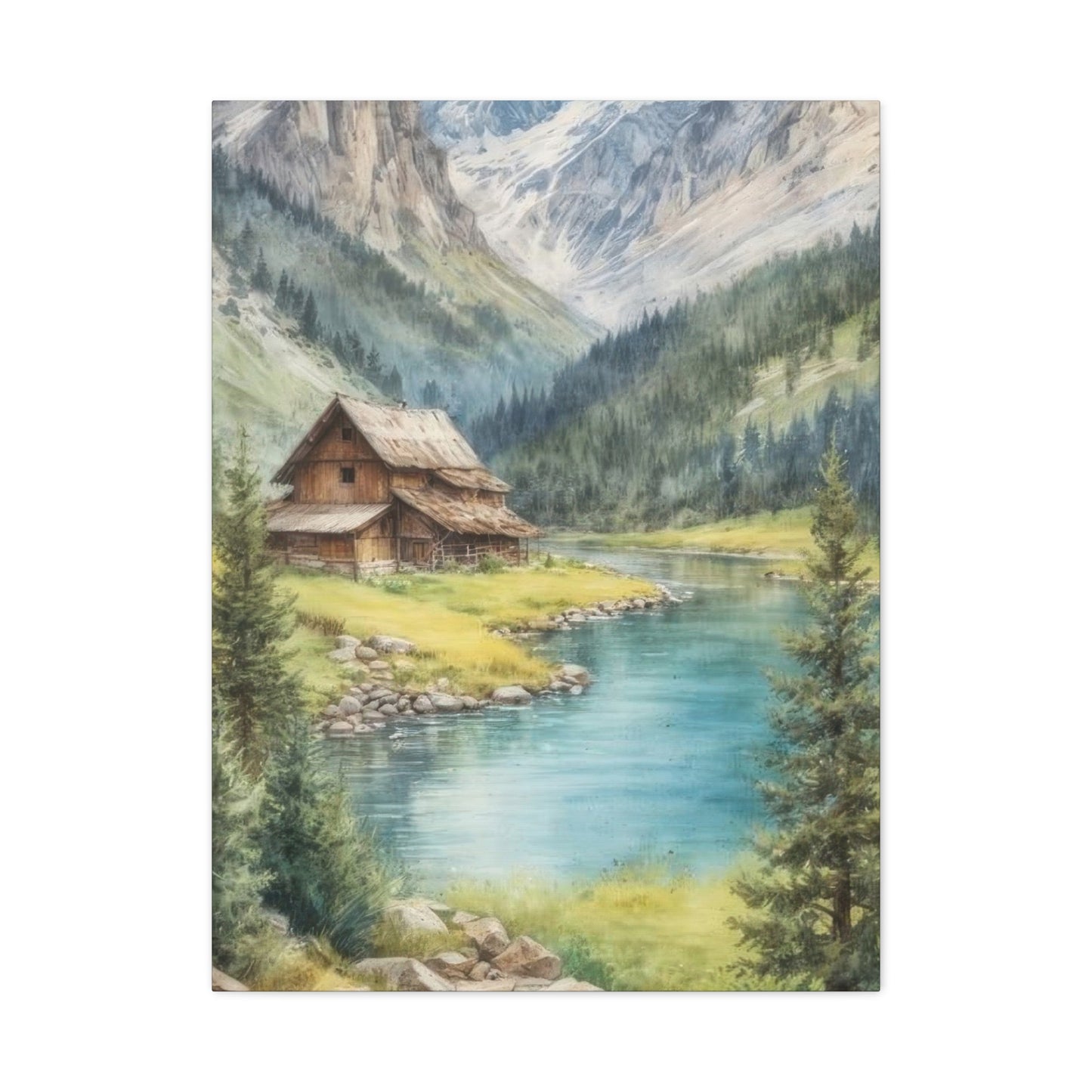 Lake Countryside Wall Art & Canvas Prints