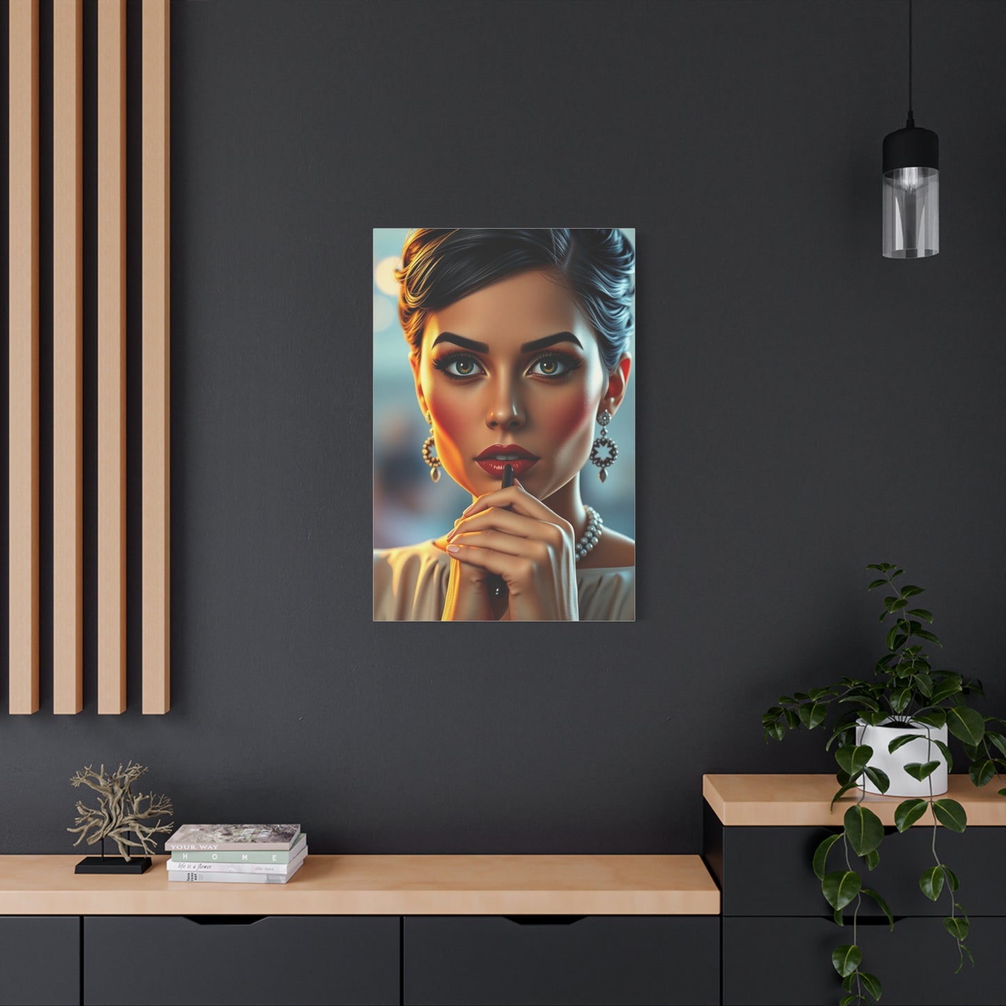 Breakfast At Tiffany’s Characters Art Supreme Canvas Wall Art & Canvas Print