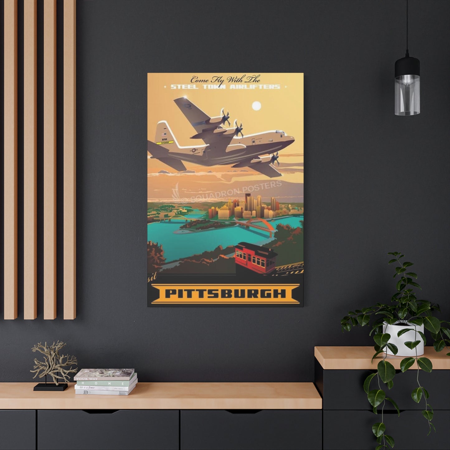 Pittsburgh Airlifter Poster Wall Art & Canvas Prints