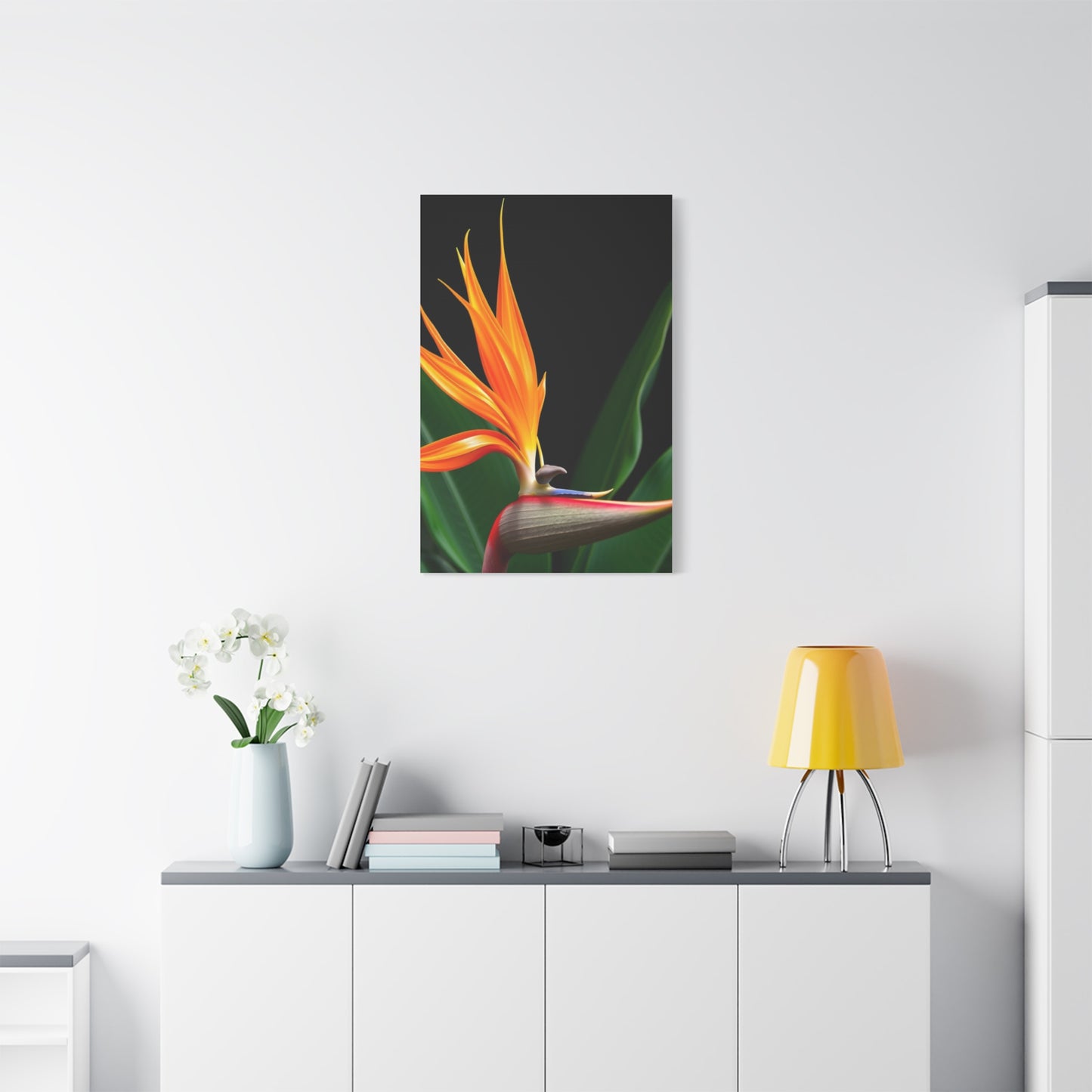 Bird of Paradise Plant Art Refined Canvas Wall Art & Canvas Print