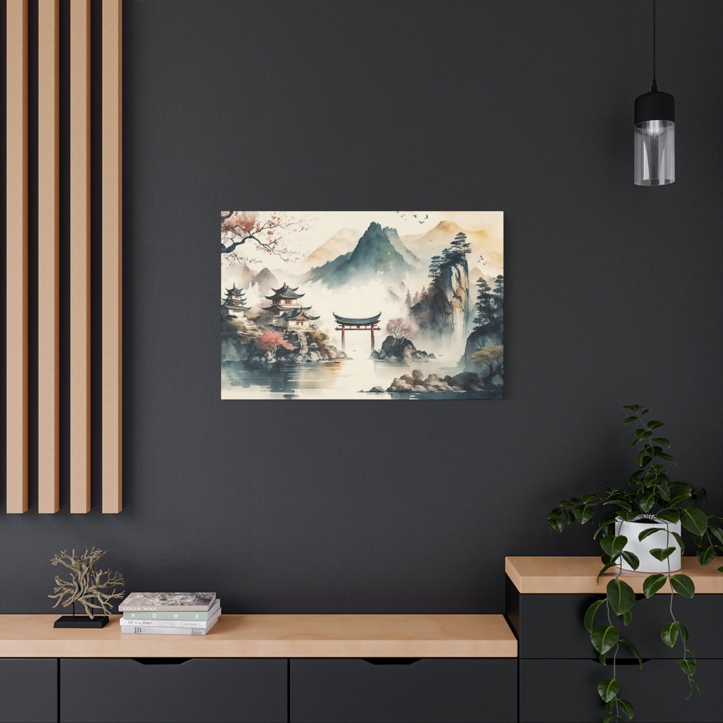 Zen Garden Gateway Wall Art & Canvas Prints