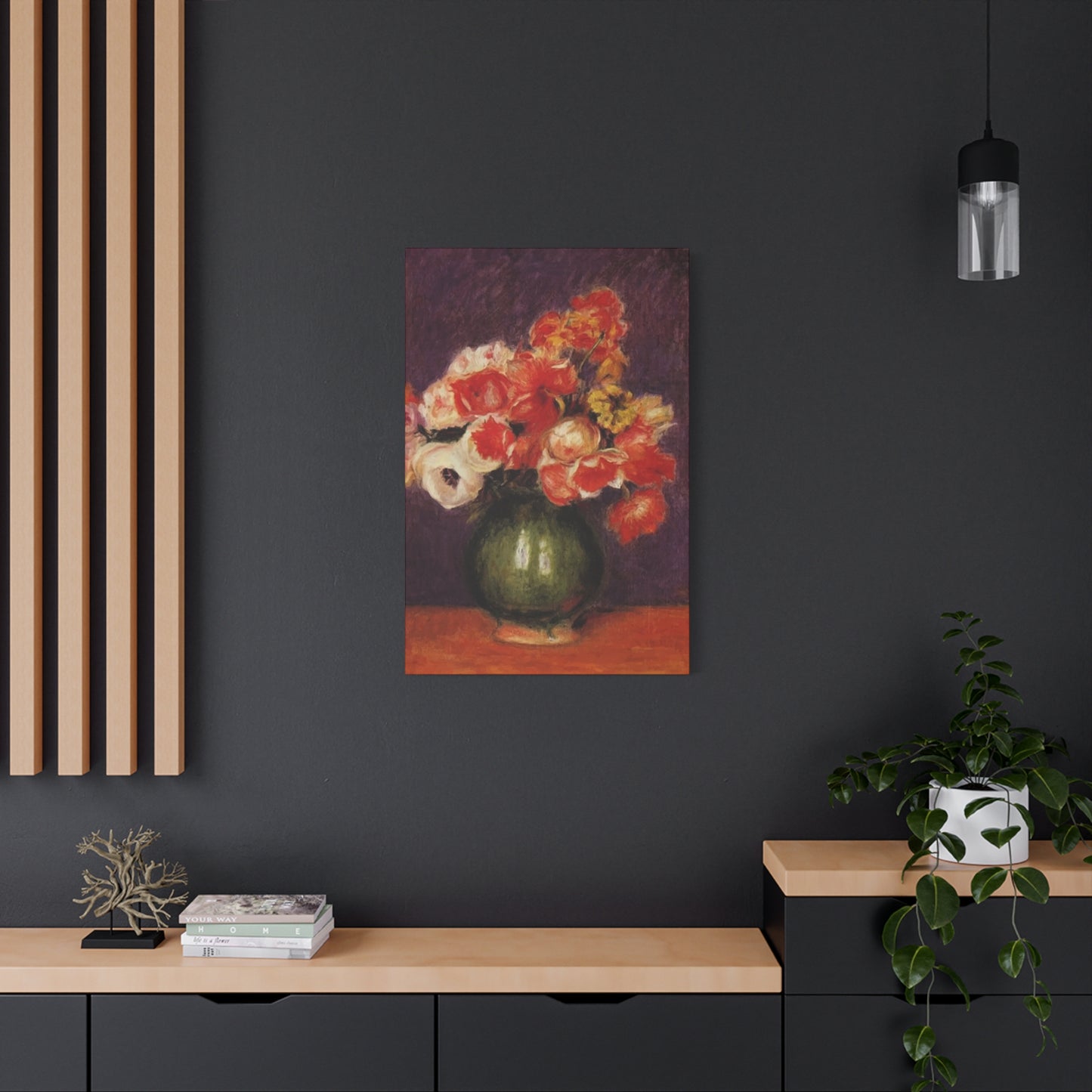 Pretty Flower Pot Wall Art & Canvas Prints