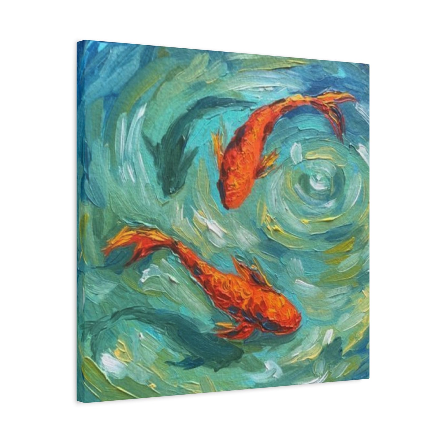 Two Koi Fishes Wall Art & Canvas Prints