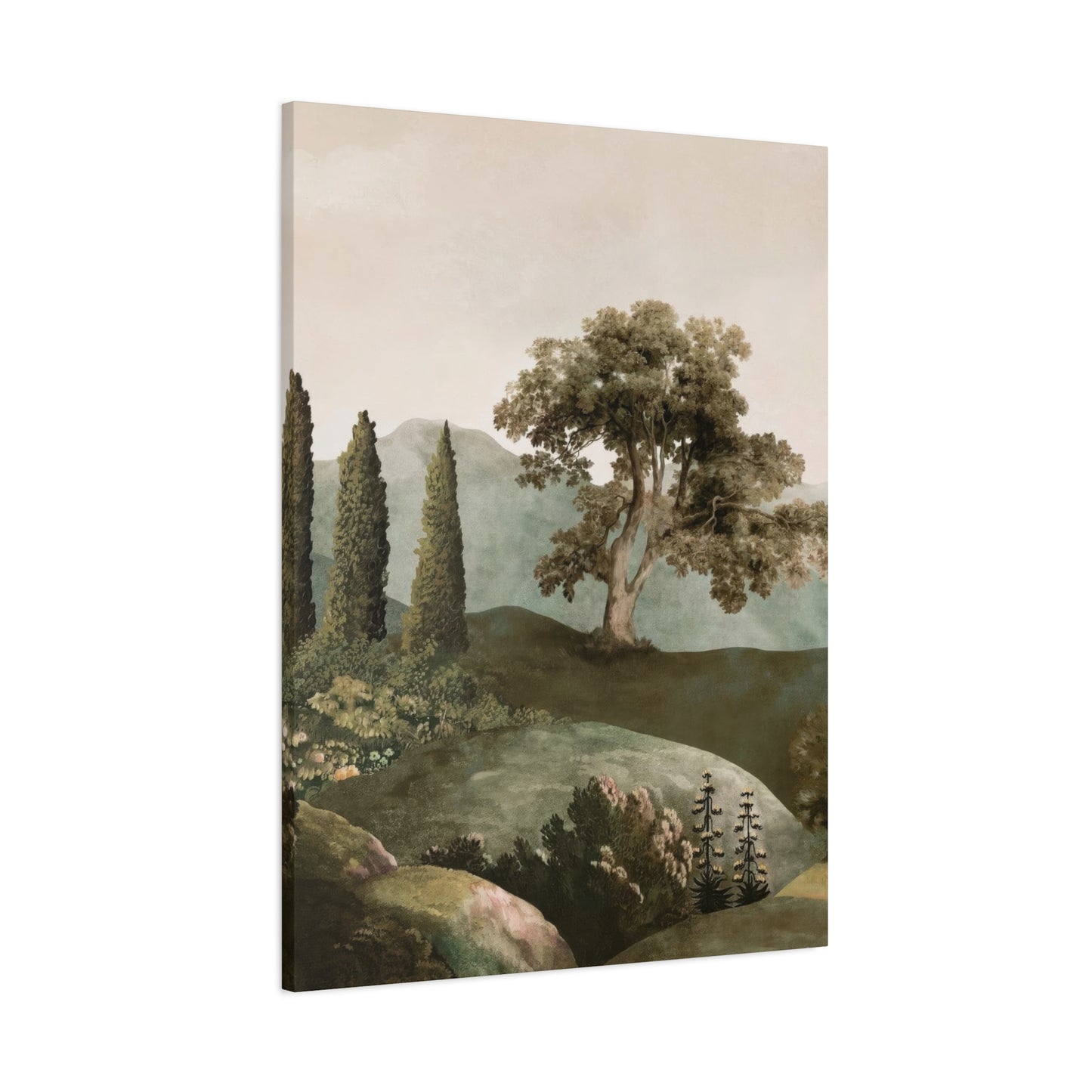 Green Scenery Colorful Wall Art & Canvas Prints