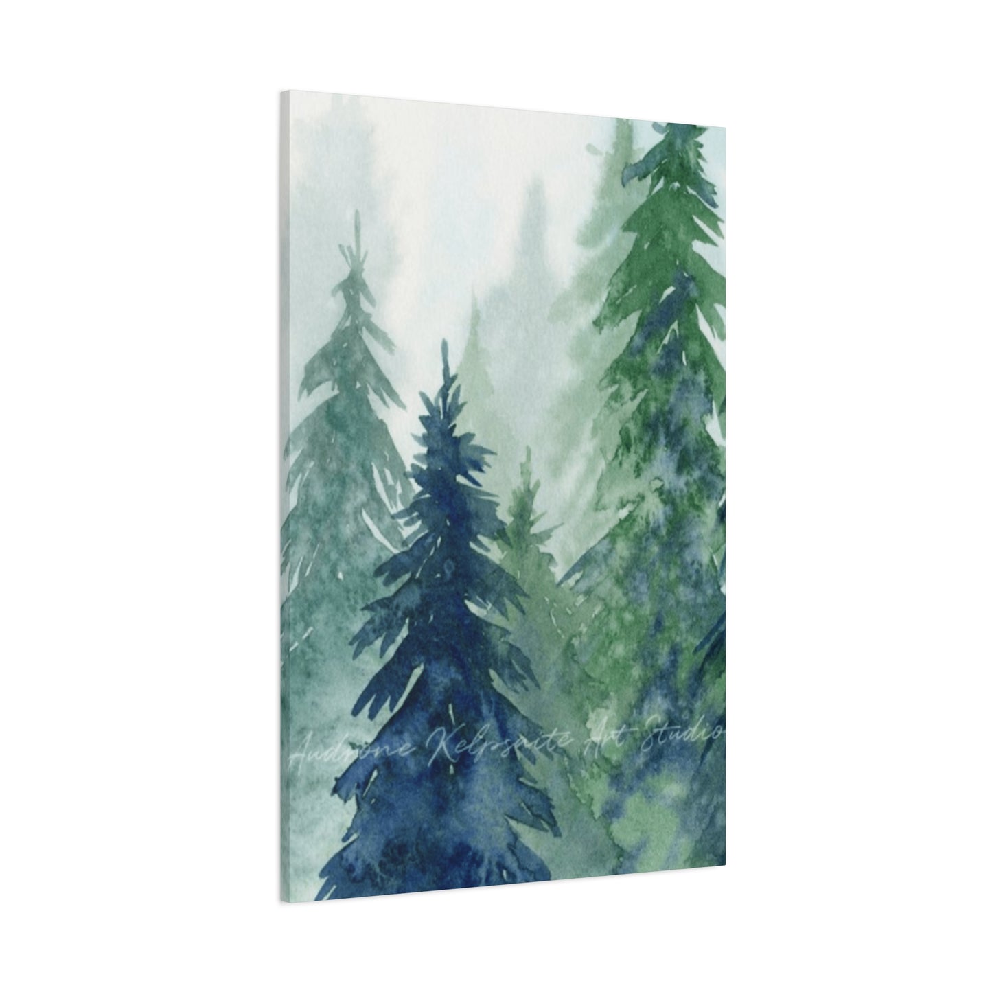 Long Pine Trees Wall Art & Canvas Prints