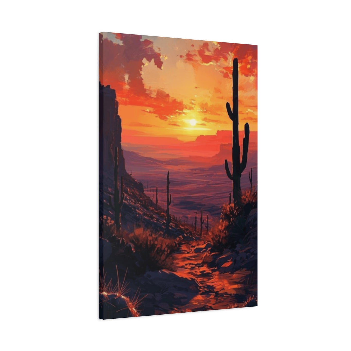 Arizona Desert Sky Sunset Wall Art & Canvas Prints